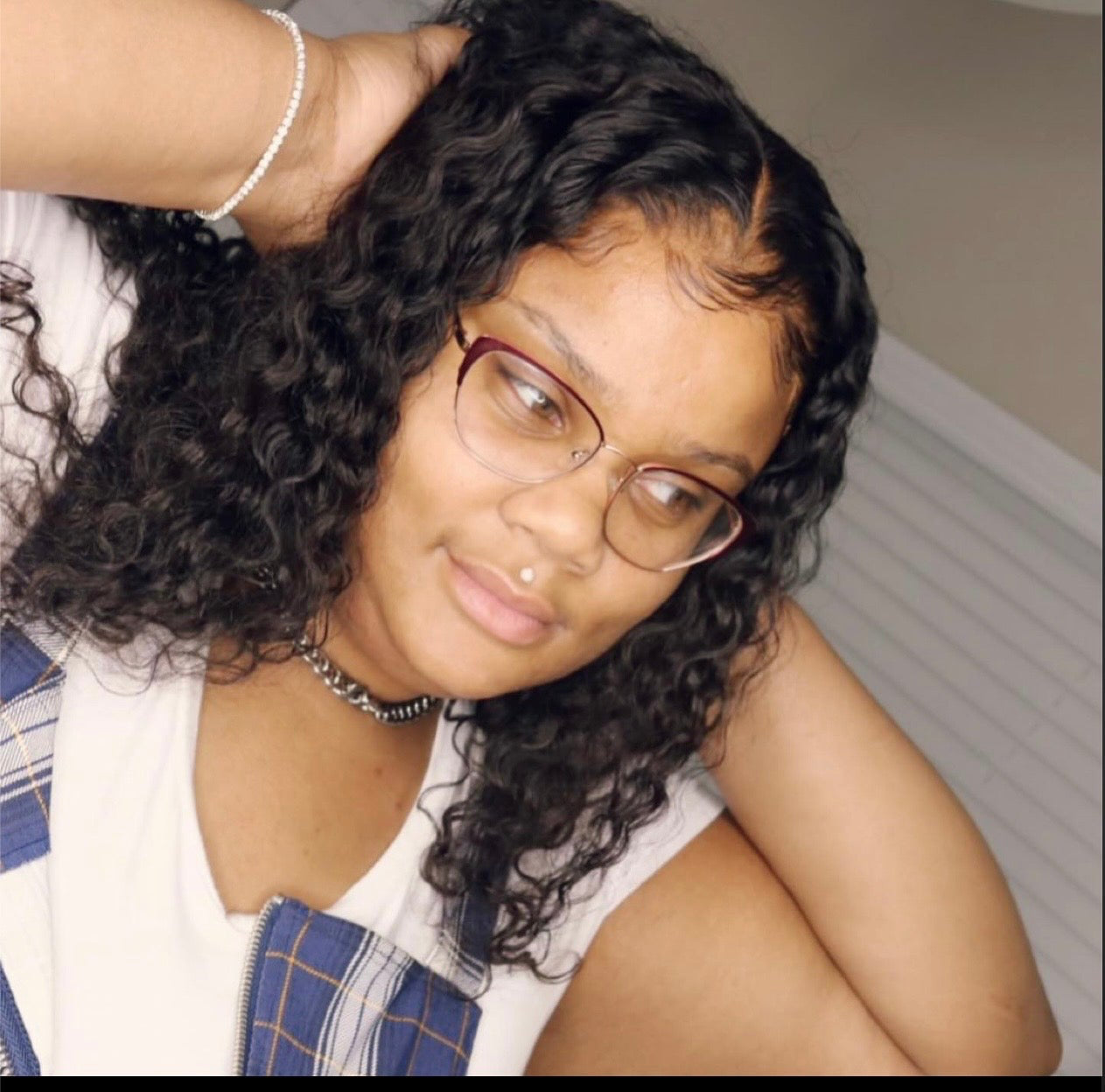 Deep Wave Curly Transparent Frontal Wig- 250% Density